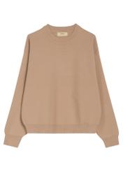 Camel women's viscose sweatshirt BLZDT-0117-24(Z25), front product view on white background.