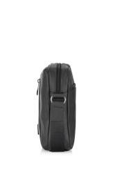 Black leather men's bag TORMS-0251A-99(Z24)