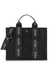 Black women's tote bag TOREN-0288A-99(W25)-01