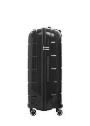 Large suitcase on wheels WALPP-0025-99-28(W26), product view from the side on a white background.
