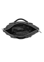 Large black unpadded women's bag TOREN-0274-99(W24)-05