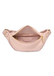 Women's pink waist bag TOREC-1131-5A(W26), product view inside on white background.