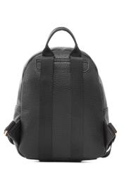 Black women's backpack TOREC-0996A-99(Z25), product view from the back on a white background.