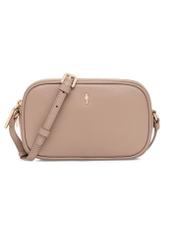 Small beige leather women's handbag TORES-0466D-81(Z25), front product view on white background.