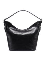 Black large shopper bag TORES-1367-9F(Z26), product view from the back on a light background.