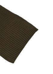 Men's green winter scarf SZAMT-0016-8B(Z26), close-up of product detail on a white background.