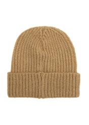 Beige women's cap with OCHNIK CZADT-0075A-81(Z25) logo, back view of the product on a white background.