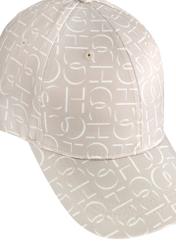 Beige baseball cap with monogram CZALT-0007-81(W24)-03