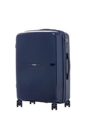 Set of 19"/24"/28" trolley suitcases WALPP-0026-7D(W26), diagonal product view on white background.