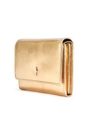 Gold leather women's wallet PORES-0959-28(W25)