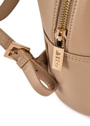 Beige leather women's backpack TORES-1228-1B(W26)