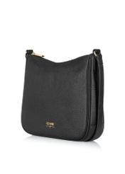 Black leather women's shoulder bag TORES-1041-99(Z24)-04