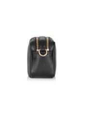 Black leather small women's handbag TORES-1039-99(Z24)-02