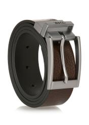 Double-sided leather men's belt PASMS-0167B-99(W24)-04