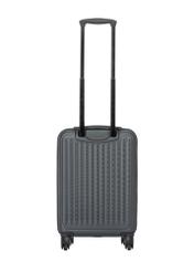Cabin suitcase on wheels WALAB-0082-99-19(W26), product back view on white background.