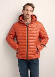 Men's orange jacket KURMT-0380-3C(Z26)
