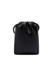 Black phone case TOREC-1216-99(W26) - product view from the back, on a white background.