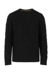 Black men's sweater SWEMT-0141-99(Z23)-03