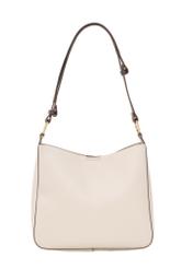 Women's ecru hobo bag TOREC-1257-0B(Z26). Product view from the back on a white background.