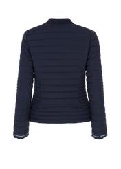 Women's navy blue quilted jacket KURDT-0363-69(W22)-03