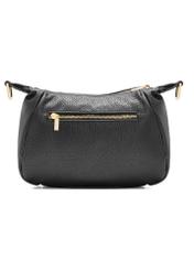 Black shoulder shopper bag TOREC-0885B-99(Z25)
