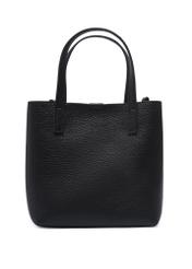 Small women's leather handbag TORES-1359-9I(Z26). Back view on white background.