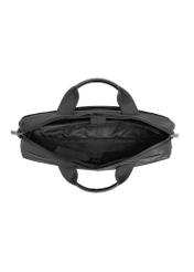 Black leather men's bag TORMS-0250B-99(Z26)
