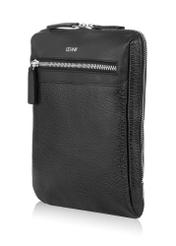 Men's leather messenger bag TORMS-0294A-99(Z25), diagonal view of the product on a white background.