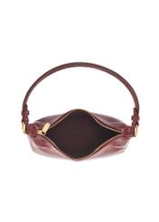 Burgundy women's handbag TOREC-1082-49(Z25)