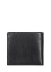 Black leather men's wallet PORMS-0408A-99(Z23)-02