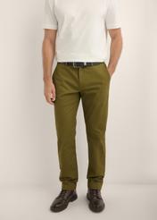 Men's khaki trousers SPOMT-0121-8D(Z26)