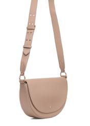 Beige leather women's handbag TORES-0895D-81(Z25), product view with strap on white background.