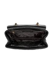 Black quilted chain handbag TOREC-0932A-99(Z24)-07