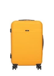 Medium suitcase on wheels WALAB-0040-3A-24(W26), front product view on white background.