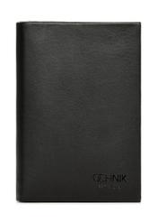 Large black leather women's wallet PORMS-0661-99(Z25)