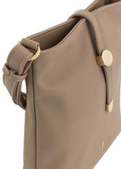 Dark beige women's shoulder bag TOREC-0840A-82(W25)