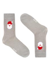 Men's Christmas socks SKAMT-0199-91(Z25), product view without packaging on white background.
