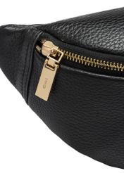 Black leather women's bag TORES-0894C-99(W25)-05