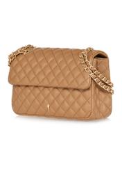 Quilted women's handbag with chain TOREC-0443B-24(W24)-02