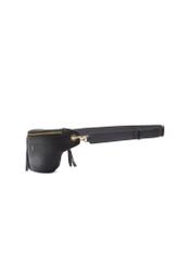 Women's black leather bag TORES-1319-99(Z26)