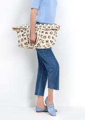 Torebka materiałowa damska typu tote bag TOREN-0204-16(W22)-05