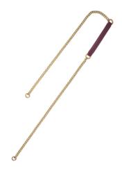 Small burgundy leather handbag TORES-1362-4D(Z26), view of the product strap on a white background.