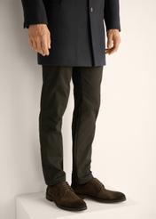 Dark brown suede men's shoes BUTYM-0585-1I(Z26)