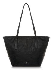 Women's shopper bag with monogram TOREN-0242-99(W23)-01