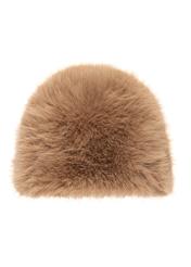 Beige women's winter hat CZADF-0046-1B(Z26)