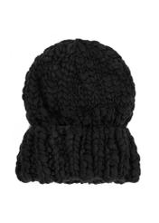 Black women's winter hat CZADT-0182-99(Z24)