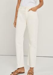 Cream women's pants SPODT-0078-12(W24)-01