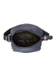 Men's navy blue leather sachet TORMS-0017A-69(W24)-05