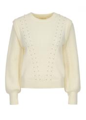 Cream women's sweater SWEDT-0168-12(Z22)-05