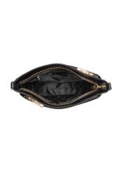 Women's leather messenger bag TORES-0940E-99(Z25), product view inside on white background.